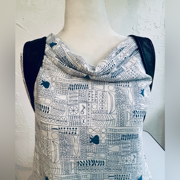 VINTAGE RARE HIPPIE COACH SLIM FLAT BACKPACK #9405 BLACK LEATHER - Picture 6 of 16